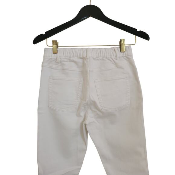 NWT J. Crew Crewcuts Girls' White Runaround Jeans 16 - Picture 7 of 7